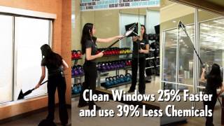 Unger Stingray Indoor Window Cleaning Supplies for Fitness Studios