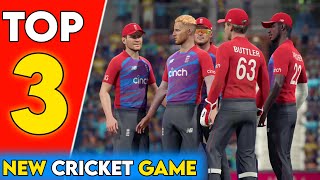 Top 3 Best Cricket Games For Android | 4K Graphics New Cricket Games