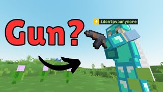 Obtaining a GUN in survival || Bloxd.io