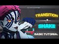 BASIC TRANSITION + SHAKE TUTORIAL ( Sony Vegas Pro 15+ )