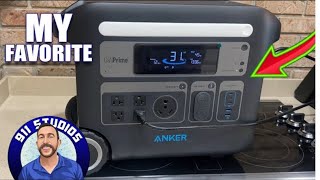 Anker PowerHouse 767 Portable Power Station, 2400W Solar Generator