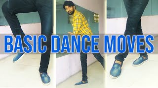 Basic Dance Moves Tutorial For Everyone || 3 Basic Dance Moves || Nitin S. Dance Academy
