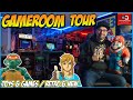 GameRoom Tour 2021, David Apuzzo's Retro Man Cave