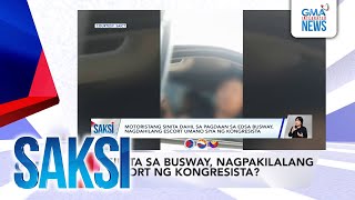 Saksi: (Recap) Sinita sa busway, nagpakilalang escort ng... (Originally aired on January 14, 2024)