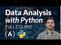 Data Analysis with Python: Full Course for Beginners (Numpy, Pandas, Seaborn, Matplotlib)!