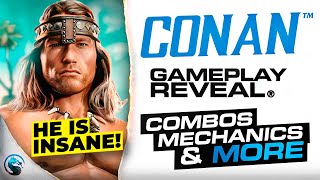 Conan The Barbarian Joins Mortal Kombat: Unbelievable Gameplay \u0026 Combos!