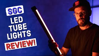 SGC Prism P60 Tube LED Light Review (SIDUS Link Compatible!) Budget RGB Tube Lights!