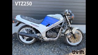 VTZ250の始動確認