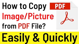 How To Copy Image From PDF To Word Document | Copy Diagram From PDF File (Simple & Quick Way)