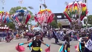 ２０１６川渡り神幸祭　獅子楽奉納　お旅所広場　上り2日目