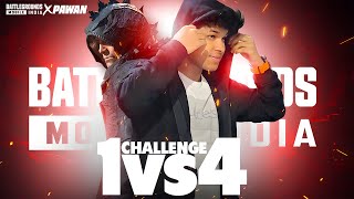 40 KILLS BGMI CHALLENG 1vs4 CHALLENGE IN BGMI LIVE 🔥 3.7 UPDATE