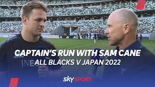 Jeff Wilson talks to Sam Cane ahead of their test against Japan | All Blacks End of Year Tour