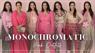 BARBIECORE: MONOCHROMATIC PINK OUTFITS || How to Style Pink Outfits to Look Stylish and Elegant