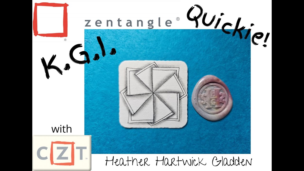 K G I Zentangle Quickie Youtube