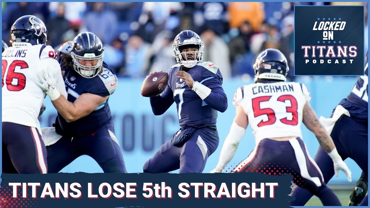 POSTCAST: Tennessee Titans Lose 5th Straight Game, Downed By Texans 19 ...