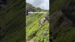 10 Things to Do on Oahʻu Hawaiʻi #explore #hawaii #travel #hike #thingstodo