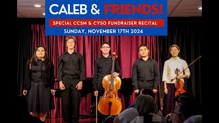 Caleb & Friends Recital November 17th 2024