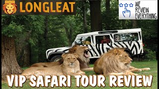 Longleat Safari Park Bronze VIP 4X4 Tour Review 2023 BIG CATS FEEDING!