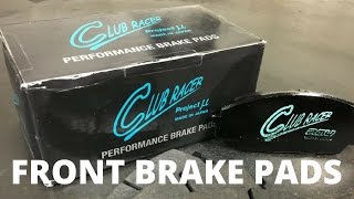 Front Brake Pads Replacement | Honda S2000