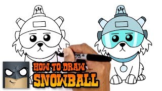 How to Draw Snowball | Rick and Morty