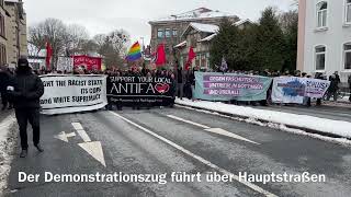15.000 Teilnehmer demonstrieren in Göttingen gegen die AfD