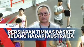 Mengintip Latihan Timnas Basket Indonesia Jelang Hadapi Australia