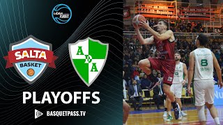 Salta Basket (2) 92 - 90 Atenas (1) | Cuartos de Final - La Liga Argentina 2023-24