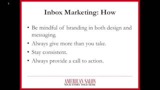 American Salon On Demand:  The Power of Inbox Marketing