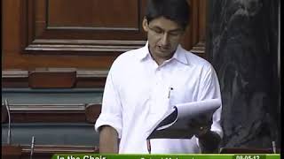 Sh. Deepender Singh Hooda in Lok Sabha on 08-05-2012