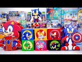 Sonic The Hedgehog Mystery Boxes Unboxing ASMR | Sonic, Tails, Knuckles, Spider Sonic, America Sonic