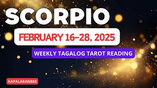 WAG KA MATAKOT! GO FOR IT! ♏️ SCORPIO FEBRUARY 16-28, 2025 Money/Love PREDICTIONS #KAPALARAN888