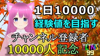 【テトリス99】1万経験値ルーティーン！【個人勢Vtuber】#縦型配信