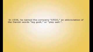 The history behind LEGO toys