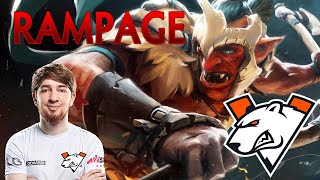 DOTA 2 Virtus.pro - Cyber Legacy VP.Cooman RAMPAGE!!!