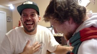 THIS SURPRISE MADE HIM CRY!!