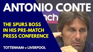 PRESS CONFERENCE: Antonio Conte: Tottenham v Liverpool: "Kulusevski is Back!"