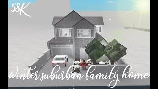 Bloxburg Suburban Family Home 80k
