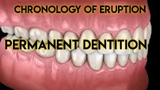 CHRONOLOGY OF ERUPTION :- PERMANENT TEETH ( EASY TRICK TO REMEMBER )