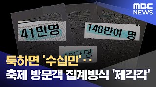 툭하면 '수십만'.. 축제 방문객 집계방식 '제각각' (2024.10.29/뉴스데스크/안동MBC)