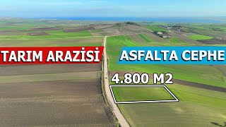 1762- Gönen'de OSB'ye Yakın 4.800 m2 Asfalta Cephe Tarla