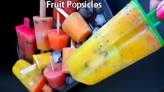Fruit Popsicles | #homemadepopsicle #shorts #fruitpopsicle