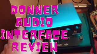 Donner Livejack Lite Audio Interface Review and Demo