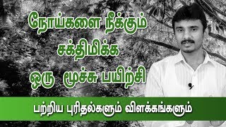 நம் நோய்களை நீக்கும் ஒரு சக்தி மிக்க மூச்சுப்பயிற்சி - புரிதல்களும் செயல்முறையும்