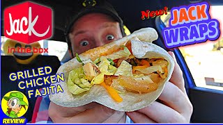 Jack In The Box® Grilled Chicken Fajita Jack Wrap Review 🃏🍗🫑🌯 ⎮ Peep THIS Out! 🕵️‍♂️