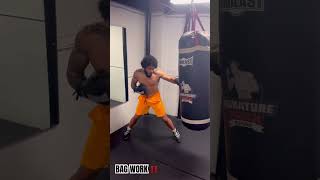 BAG WORK ‼️🥊 #boxing #training #motivation