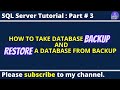 💥 Ultimate SQL Server Backup & Restore Guide | Protect Your Databases!