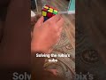 Solving the rubix’s cube! Can you do it? #rubixcube #games #shorts #fun #braingames