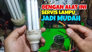 Kaca external buat servis lampu 24 watt kebawah