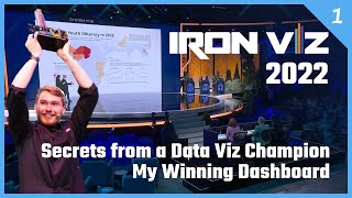 Presenting Data with Tableau | Tableau's 2022 Iron Viz Winning Dashboard | Part 1