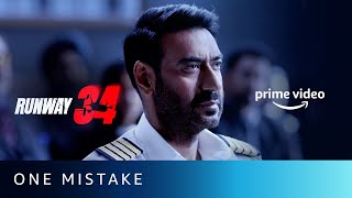 One Fate Changing Mistake | Ajay Devgn, Amitabh Bachchan | Runway 34 | Prime Video